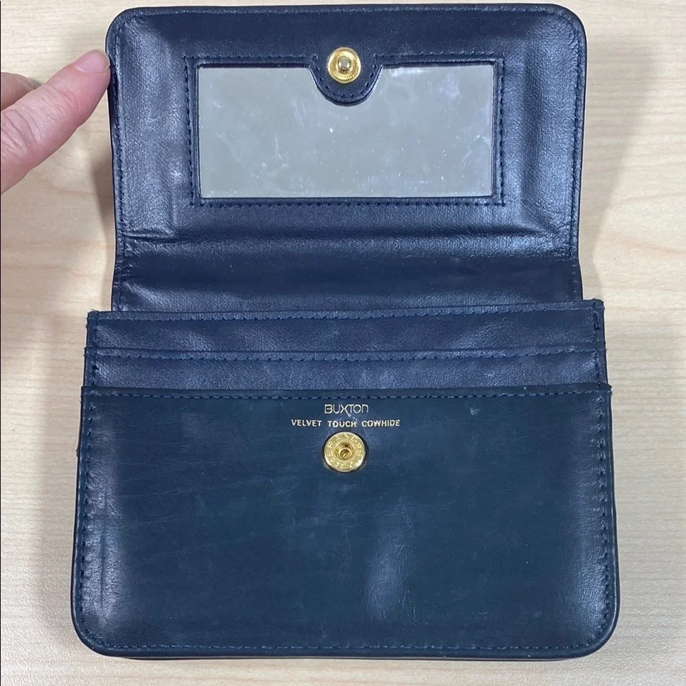 Buxton Navy Crossbody Bag